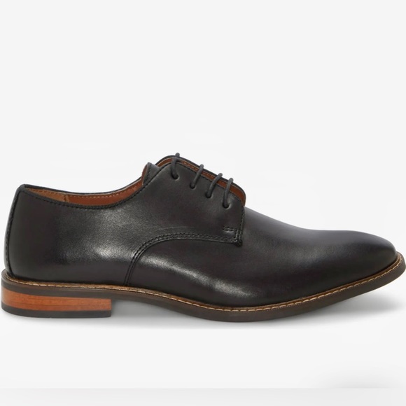 NWB Vince Camuto Mens Lamson Oxford Cap Toe Leather BLK 8 MSRP $189 - Picture 11 of 11